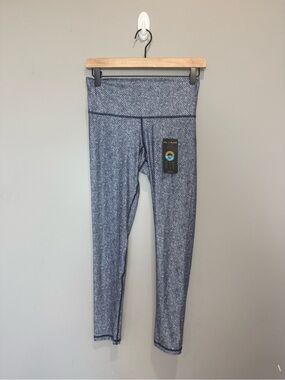 Sol‎ & Mane Women's Blue Herringbone High-Waist Leggings Size medium